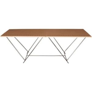 Behangtafel - 200 x 60 cm - HDF - Staal