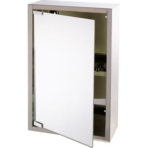 Differnz - Look - Spiegelkast - Chroom - RVS - 51 x 38 x 18 cm