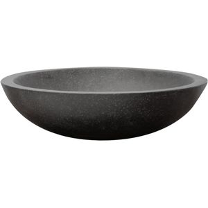 Differnz Puur waskom 45x12.5cm zwart
