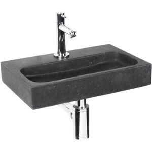 Differnz - Flat Small - Fonteinset - Bluestone - 38x24x7 cm