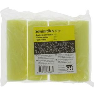Schuimroller - 4-delige set - 10 cm breed - Universeel