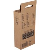 Copenhagen Pro - Vilt Aflakroller - 10 cm - 2 Stuks