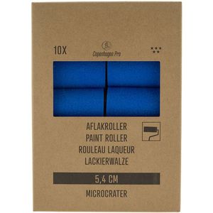 Copenhagen Pro Verfroller - MicroCrater technologie - 5,5 cm - 10 stuks