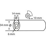 Copenhagen Pro - MicroCrater - Verfroller - Waterbasis - Terpentinebasis
