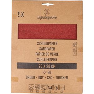 Copenhagen Pro schuurpapier - droog - K80 (5) - 23.505.08