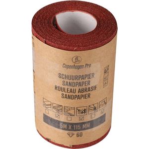 Copenhagen Pro schuurrol - droog - K60 - 11.5 cm x 5 m - 23.510.06