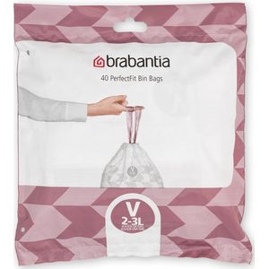 Brabantia 100253, 3 L, Weiß, Kunststoff, China, 290 mm, 235 mm