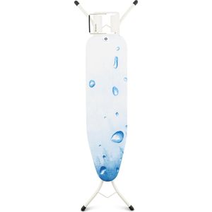 Brabantia Ice Water strijkplank A - met strijkijzerhouder - 110 x 30 cm