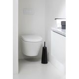 Brabantia - ReNew Toiletborstel en Houder - Zwart - Metaal