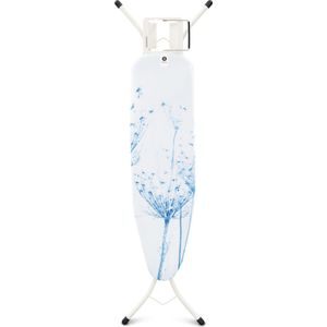 Brabantia Strijkplank A - met Strijkijzerhouder - 110 x 30 cm - Cotton Flower