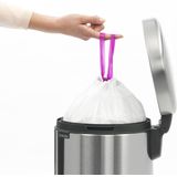 Brabantia - NewIcon - Pedaalemmer - Zilver - Metaal - 12 L