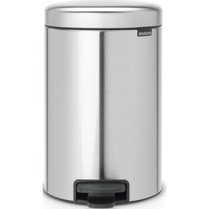 Brabantia NewIcon Prullenbak 12 liter Matt Steel Fingerprint Proof