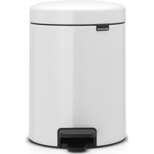 Brabantia NewIcon Prullenbak - 5 liter - White