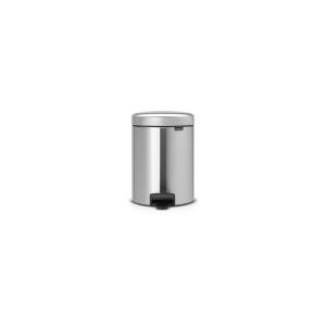Brabantia - NewIcon - Pedaalemmer - Mat Steel - 5 L - Fingerprint Proof