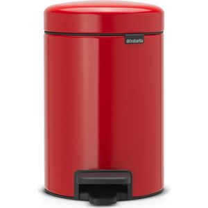 Brabantia NewIcon Prullenbak 3 liter Passion Red