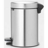 Brabantia - NewIcon - Pedaalemmer - 3 Liter - Matt Steel - Fingerprint Proof