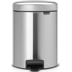 Brabantia NewIcon Prullenbak 5 liter Matt Steel