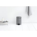 Brabantia - NewIcon - Pedaalemmer - Platinum - Metaal