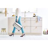 Brabantia NewIcon Prullenbak - Matt Steel - 12 Liter - Antislip Bodem