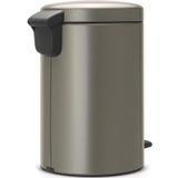 Brabantia NewIcon Prullenbak 12 liter Platinum