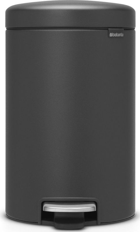 Brabantia NewIcon Prullenbak - 12 liter - Mineral Infinite Grey