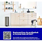 Brabantia - NewIcon - Pedaalemmer - Platinum - Metaal - 30L