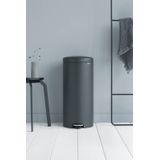 Brabantia - NewIcon - Prullenbak - Mineral Infinite Grey - 30 liter