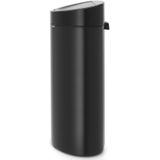 Brabantia - Touch Bin - Prullenbak - Matt Black - 40 Liter