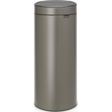 Brabantia - Touch Bin - Prullenbak - Platinum - 30 Liter