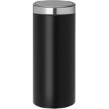 Brabantia - Touch Bin - Prullenbak - Matt Black - 30 liter - Fingerprint Proof Deksel