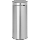 Brabantia - Touch Bin - Prullenbak - 30 liter - Matt Steel Fingerprint Proof