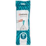 Brabantia - PerfectFit Afvalzak - 5L - 20 Stuks - Scheurvast Plastic