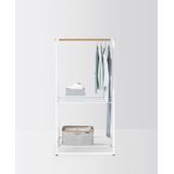Brabantia Linn Kledingrek - Wit - Bamboe - Multifunctioneel en Ruimtebesparend