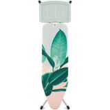 Brabantia Strijkplank B - met Stoomunithouder - 124 x 38 cm - Tropical Leaves