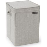 Brabantia - Stapelbare Wasmand - Grey - Textiel - 35 l