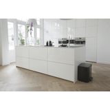 Brabantia Bo Prullenbak - Afvalscheiding - Matt Black - 11 + 23 Liter