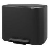 Brabantia Bo Prullenbak - Pedaalemmer - Matt Black - 36 Liter
