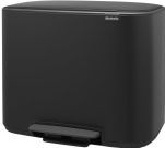 Brabantia Bo Prullenbak - Pedaalemmer - Matt Black - 36 Liter