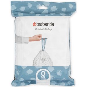 Brabantia PerfectFit Vuilniszakken - 30 l - Code O - 40 stuks