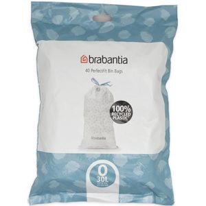 Brabantia - PerfectFit Vuilniszakken - 30 l - Code O - 40 Stuks
