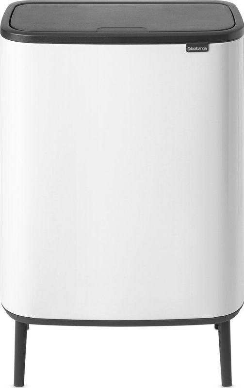 Brabantia - Bo Touch Bin Hi - Prullenbak - Wit - 60 Liter