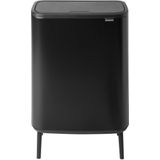 Brabantia - Bo Touch Bin Hi - Vuilnisbak - Matt Black - 60 Liter