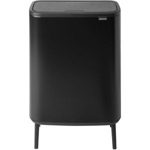 Brabantia - Bo Touch Bin Hi - Vuilnisbak - Matt Black - 60 Liter