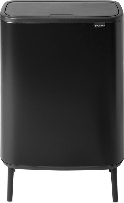Brabantia - Bo Touch Bin Hi - Vuilnisbak - Matt Black - 60 Liter