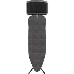 Brabantia Strijkplank B - met Stoomunithouder - 124 x 38 cm - Denim Black