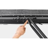 Brabantia Strijkplank C - met Stoomunithouder - 124 x 45 cm - Denim Black