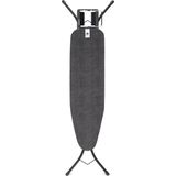 Brabantia Strijkplank A - met Strijkijzerhouder - 110 x 30 cm - Denim Black