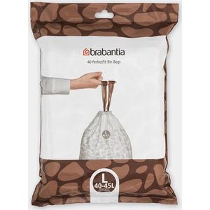 Brabantia PerfectFit Vuilniszakken - 40/45 l - Code L - 40 stuks