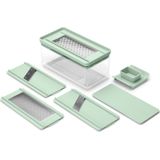 Brabantia - Tasty+ Mandoline Set - Jade Green - Inclusief 4 Verwisselbare Raspen