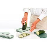 Brabantia - Tasty+ Mandoline Set - Jade Green - Inclusief 4 Verwisselbare Raspen